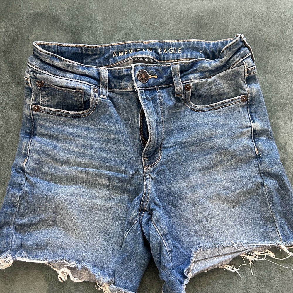 American Eagle Outfitters Light Blue Jean Shorts